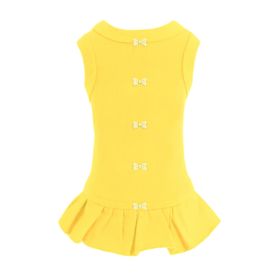 Candy Dog Dress Collection (Color: Yellow, size: XXS)