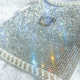 Imperial Crystal Dog Harness (Color: Imperial Crystal, size: MD)