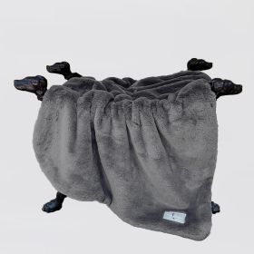 Big Baby Blankets (Color: Pewter, size: LG)