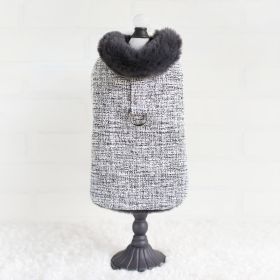 Zha Zha Dog Coat (Color: Alloy, size: MD)
